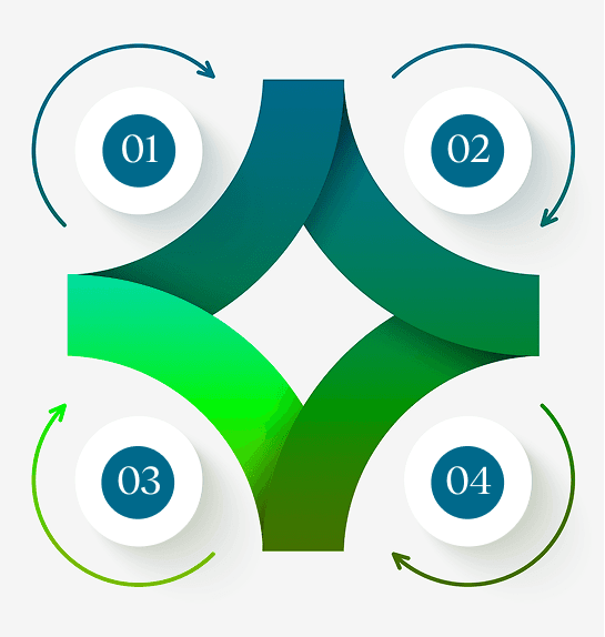 Four-step indirect paternity DNA testing process